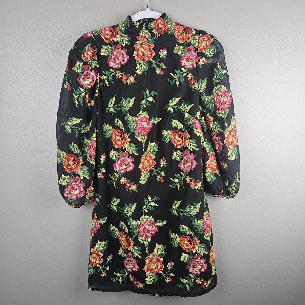 Anthropologie Eva Franco floral embroidery dress - Picture 2 of 13